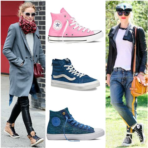 how to wear high tops womens